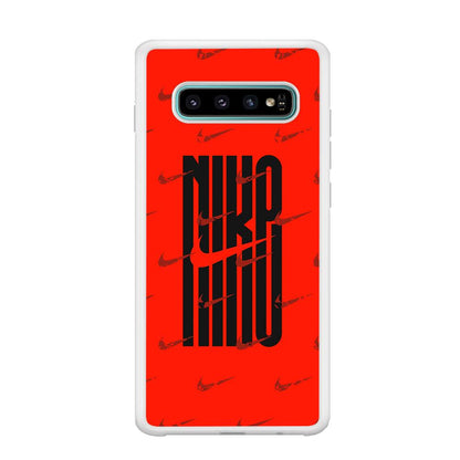 Nike Light Up The Red Samsung Galaxy S10 Case-Oxvistore