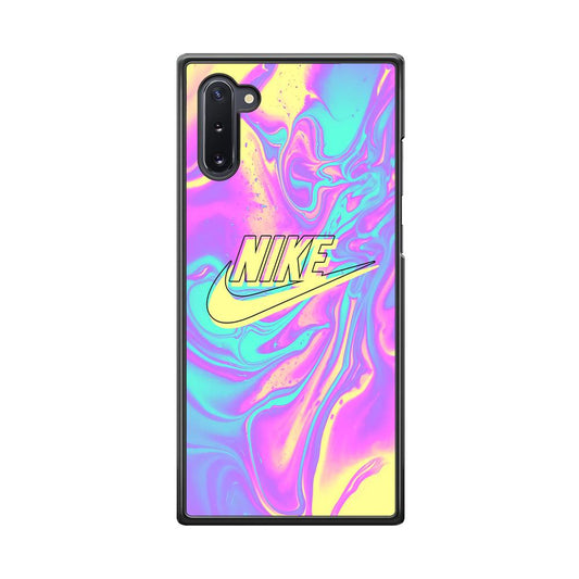 Nike Marble Liquid Samsung Galaxy Note 10 Case-Rubber Black (2D Case)-Oxvistore