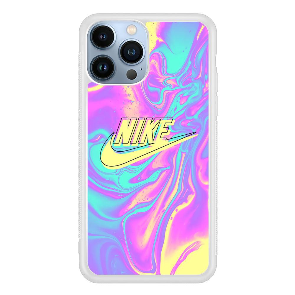 Nike Marble Liquid iPhone 14 Pro Case-Oxvistore