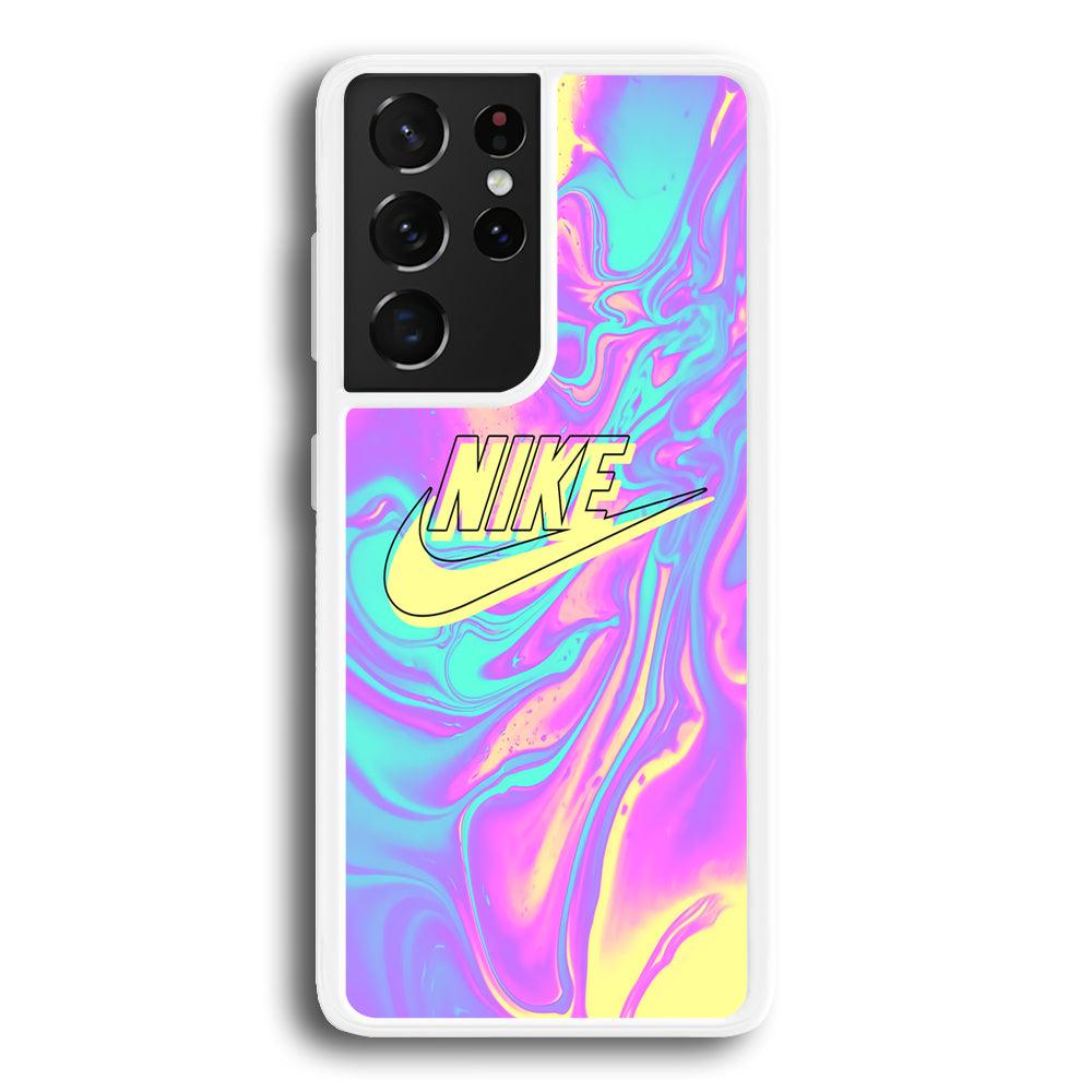 Nike Marble Liquid Samsung Galaxy S21 Ultra Case-Oxvistore