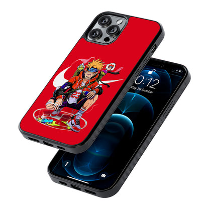 Nike Naruto Uzumaki Hypebeast 2D Rubber Phone Case