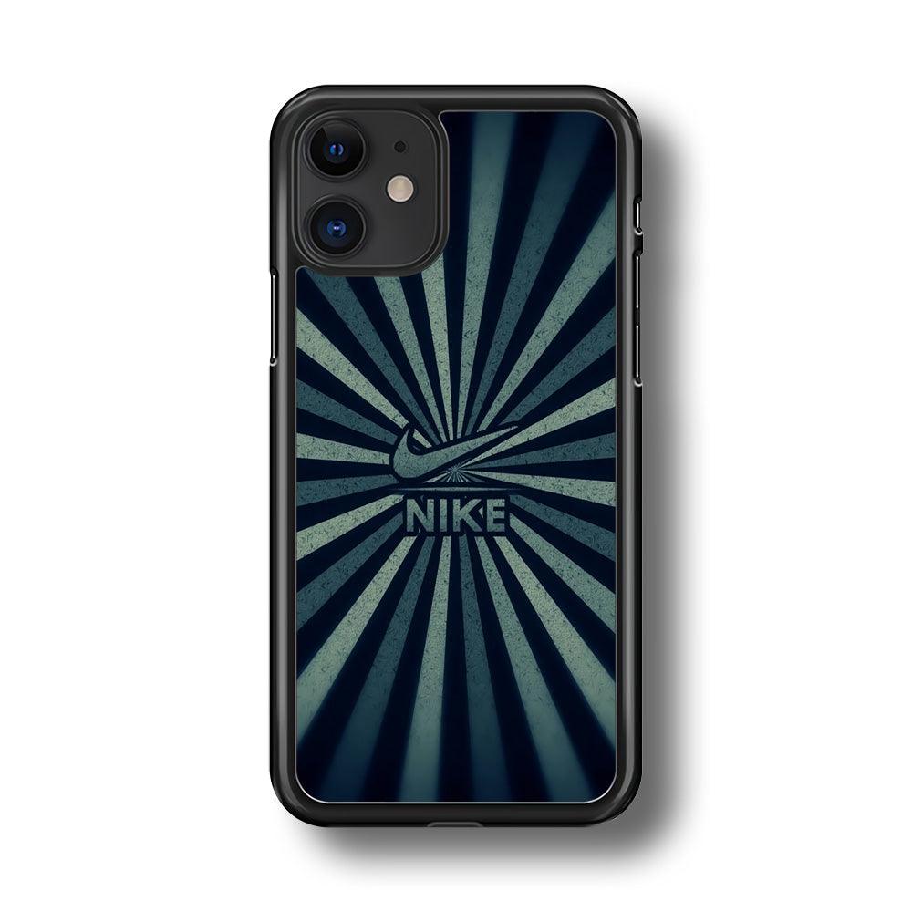 Nike Old iPhone 11 Case-Rubber Black (2D Case)-Oxvistore