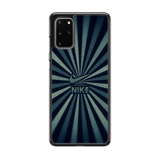 Nike Old Samsung Galaxy S20 Plus Case-Rubber Black (2D Case)-Oxvistore