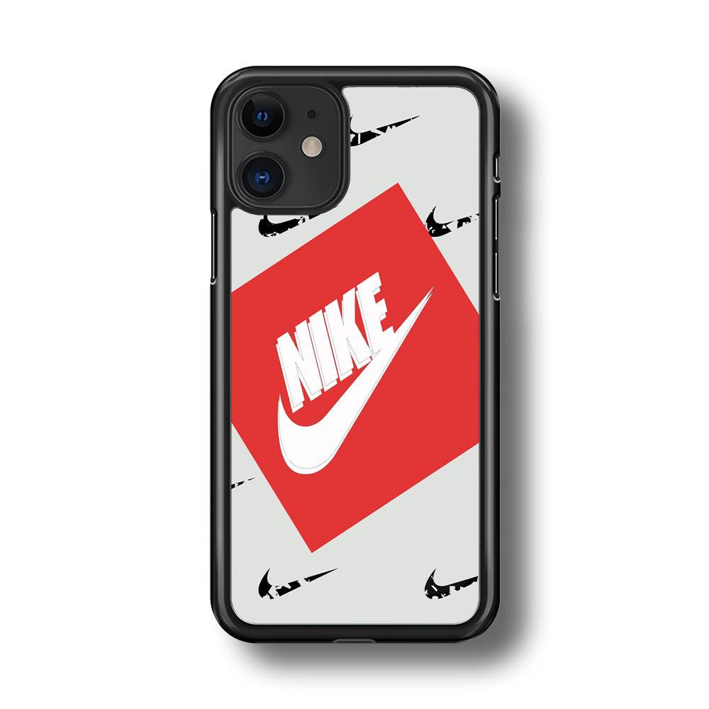 Nike Option of Perspective iPhone 11 Case-Rubber Black (2D Case)-Oxvistore