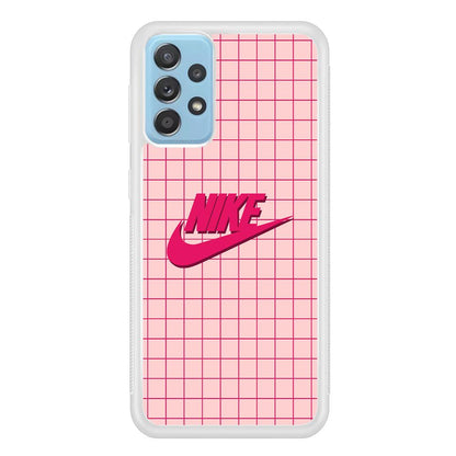 Nike Pink Square Spot Samsung Galaxy A52 Case-Oxvistore