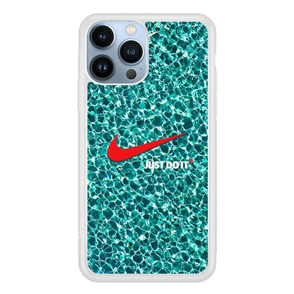 Nike Red Shiny iPhone 15 Pro Case-Oxvistore