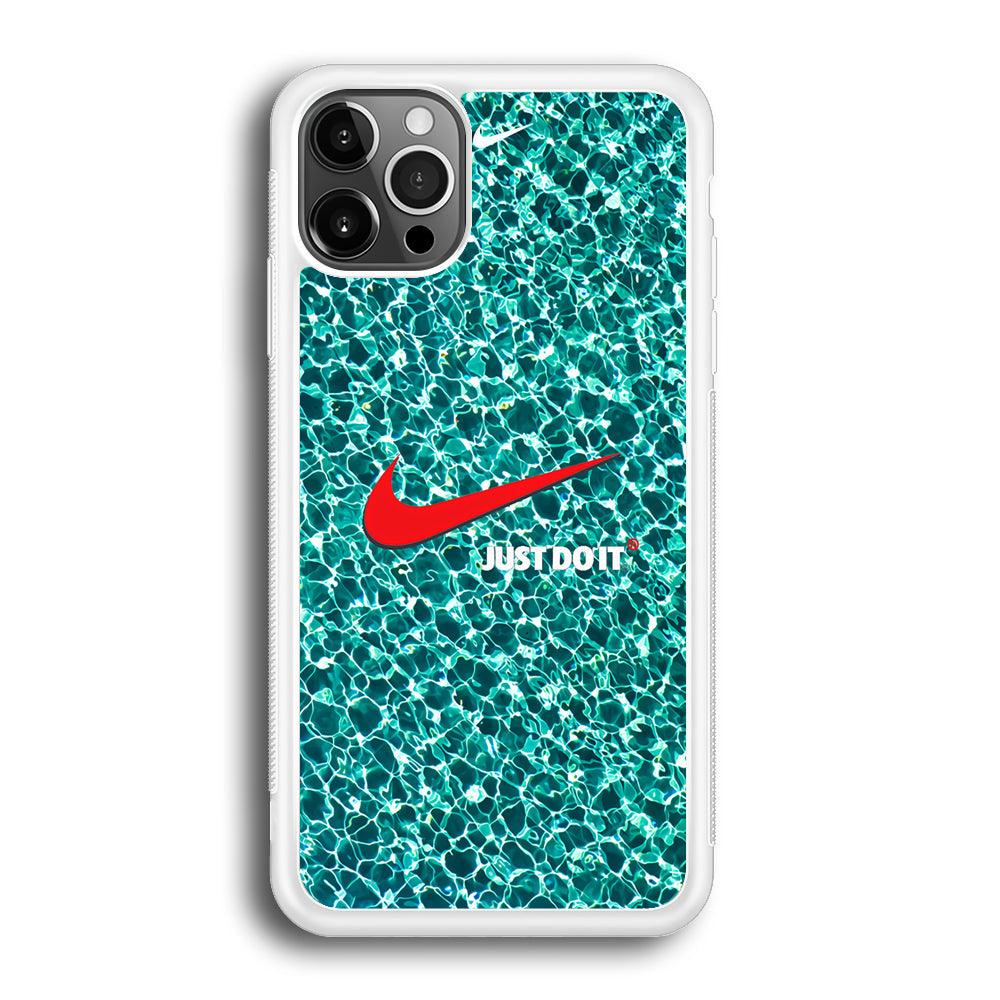 Nike Red Shiny iPhone 12 Pro Case-Oxvistore