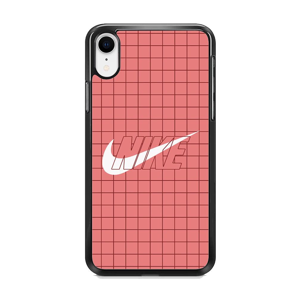 Nike Red Square Spot iPhone XR Case-Oxvistore