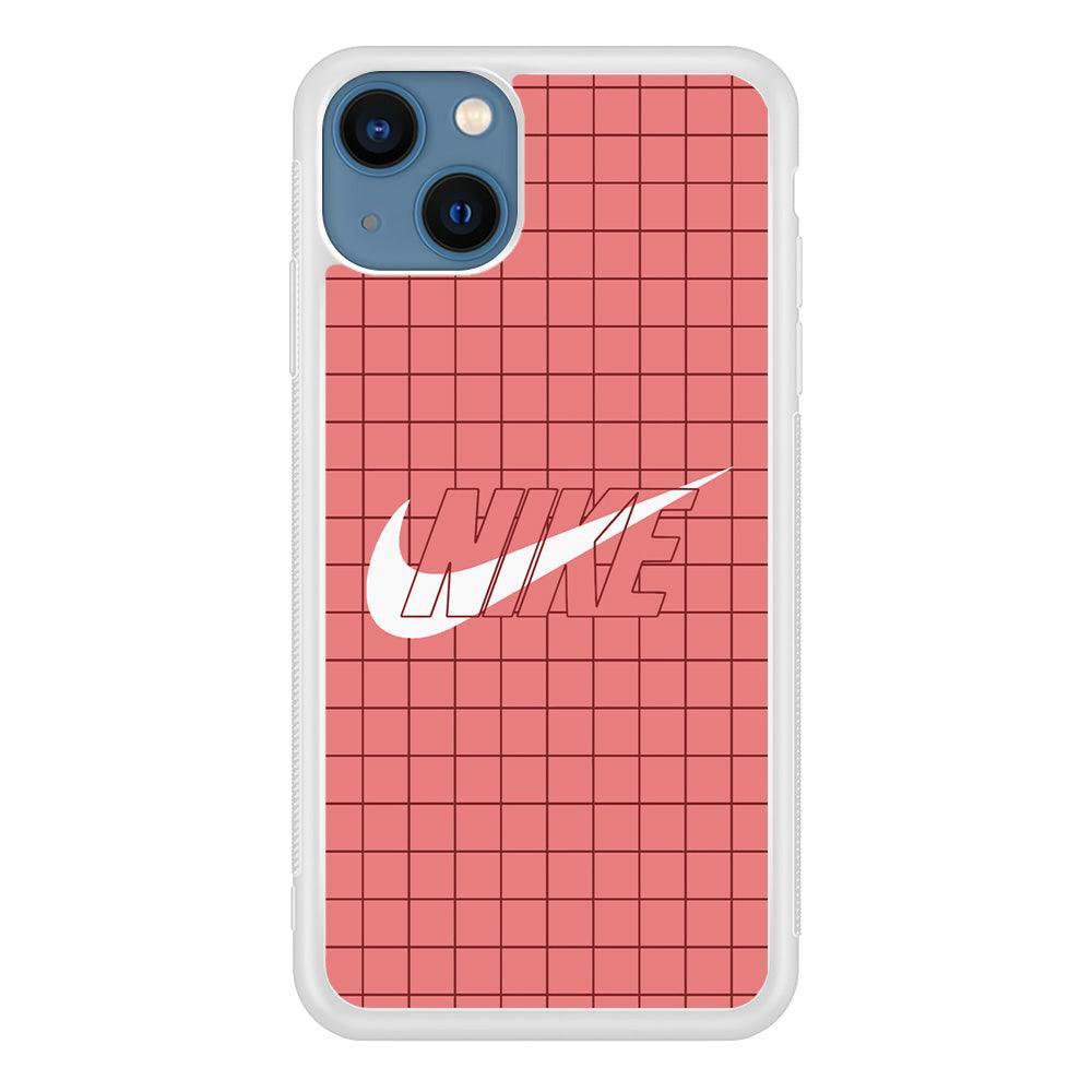 Nike Red Square Spot iPhone 14 Plus Case-Oxvistore