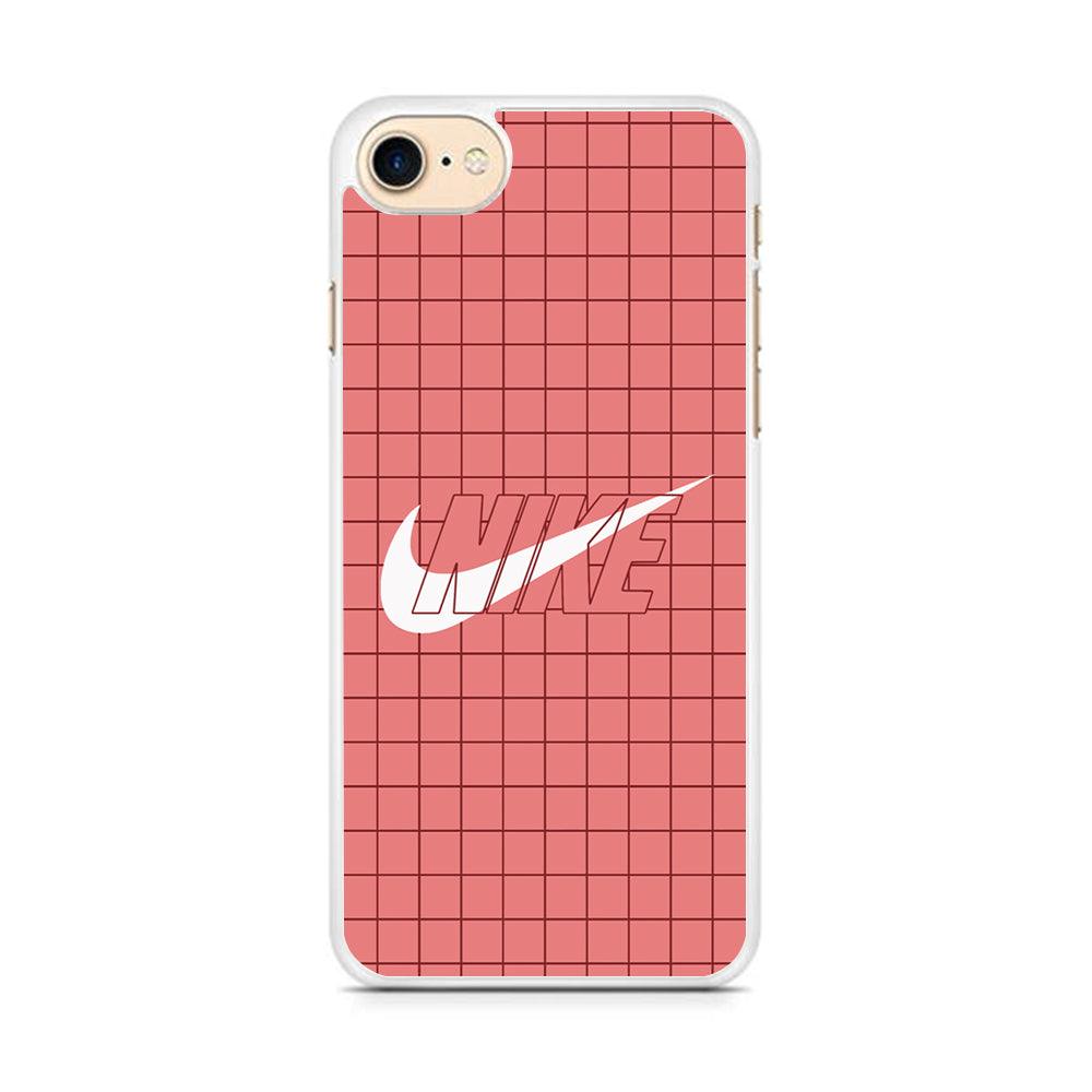 Nike Red Square Spot iPhone 8 Case-Oxvistore