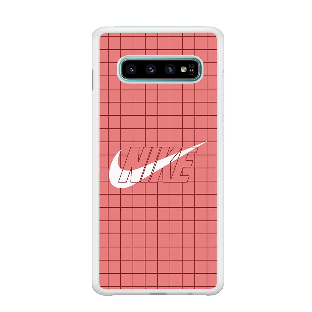 Nike Red Square Spot Samsung Galaxy S10 Plus Case-Oxvistore