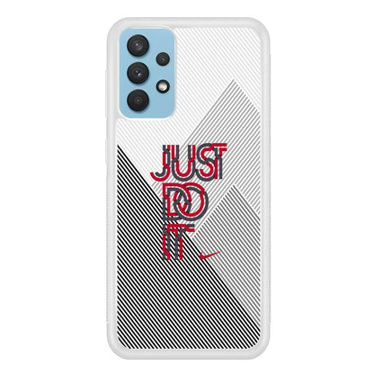 Nike Red Watchword Samsung Galaxy A32 Case-Oxvistore