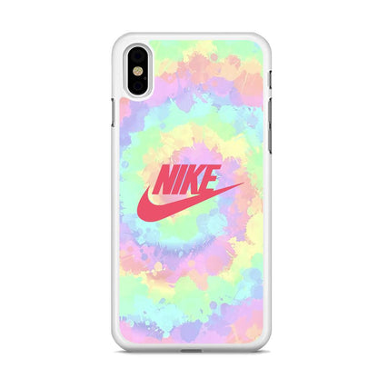 Nike Ring of Rainbow iPhone XS Case-Oxvistore