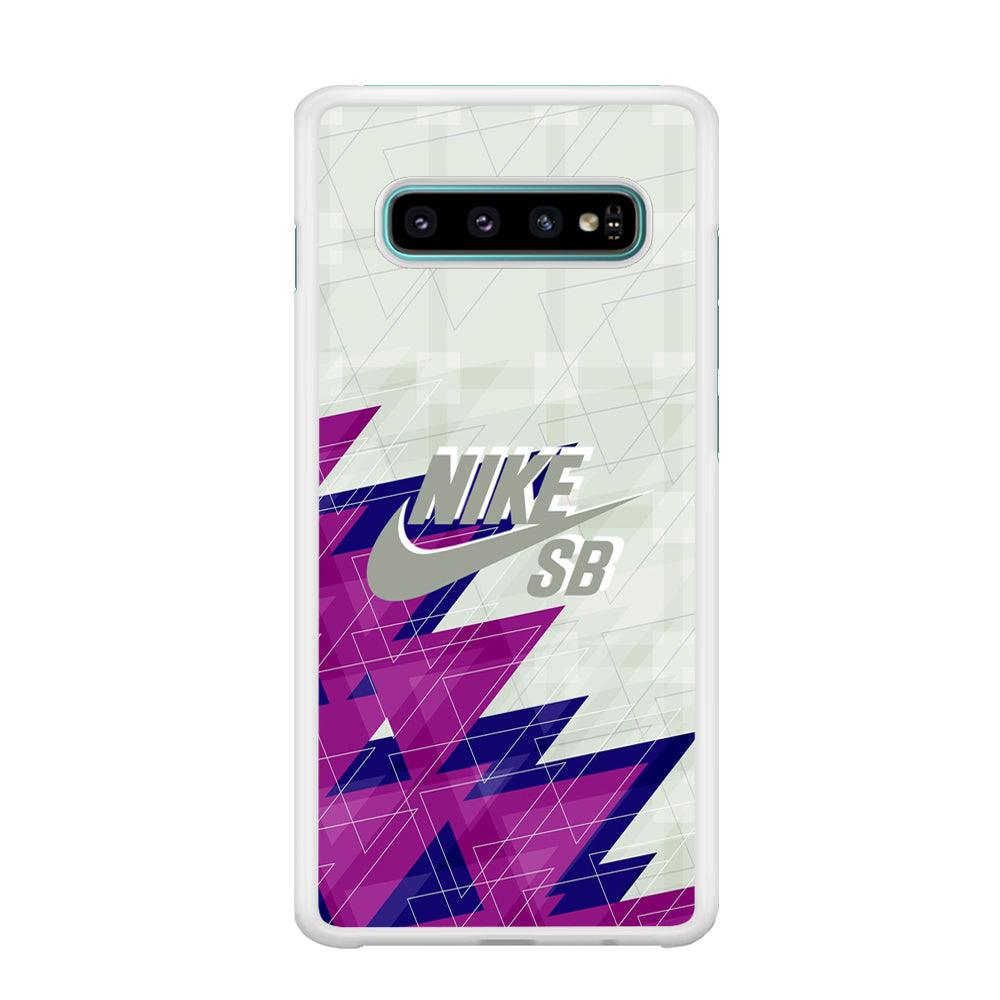 Nike SB Triangle Patern Samsung Galaxy S10 Plus Case-Oxvistore