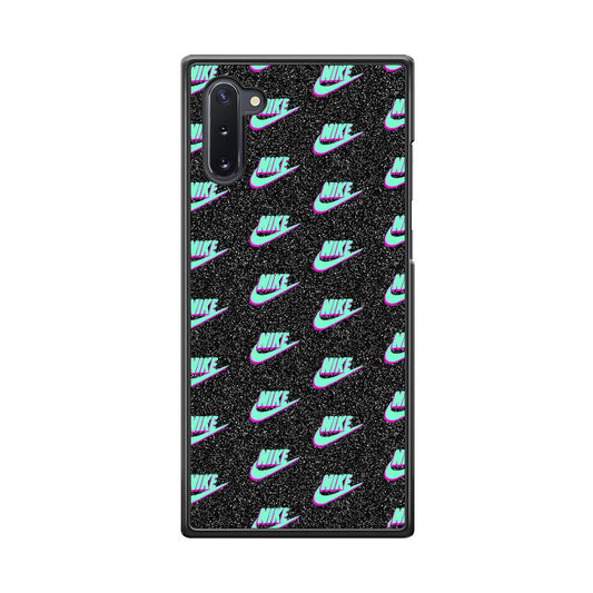 Nike Shine of Star Samsung Galaxy Note 10 Case-Rubber Black (2D Case)-Oxvistore