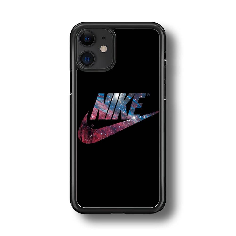 Nike Space Insight iPhone 11 Case-Rubber Black (2D Case)-Oxvistore
