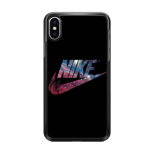 Nike Space Insight iPhone XS MAX Case-Rubber Black (2D Case)-Oxvistore