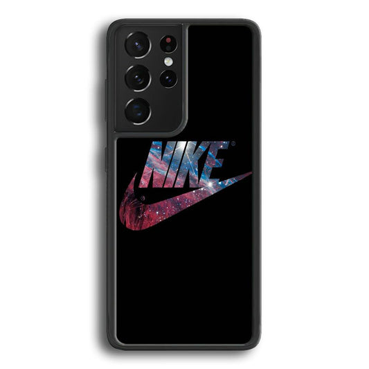 Nike Space Insight The Samsung Galaxy S21 Ultra Case-Rubber Black (2D Case)-Oxvistore