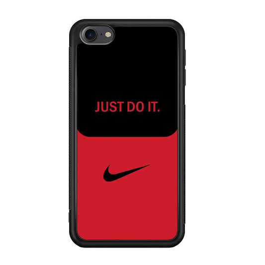 Nike Split in Style iPod Touch 6 Case-Rubber Black (2D Case)-Oxvistore
