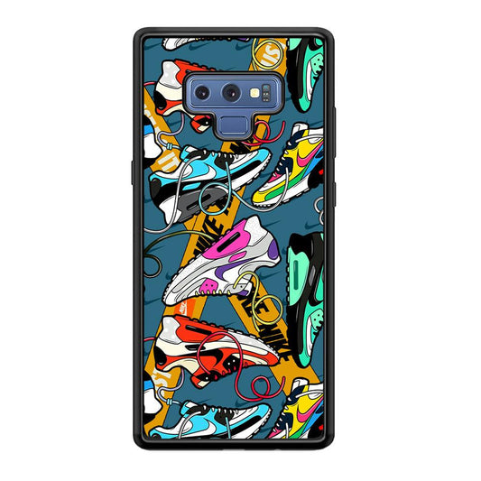 Nike Twister Shoelaces Samsung Galaxy Note 9 Case-Oxvistore