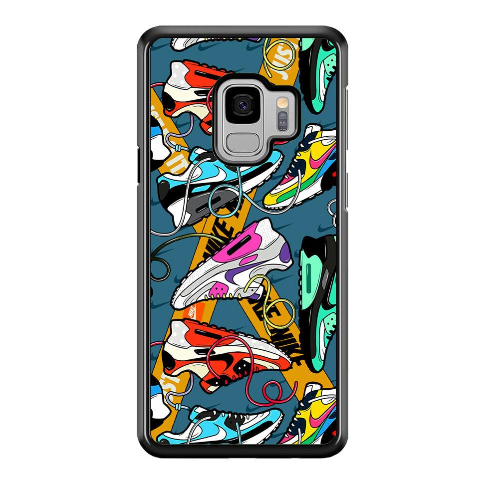 Nike Twister Shoelaces Samsung Galaxy S9 Case-Oxvistore