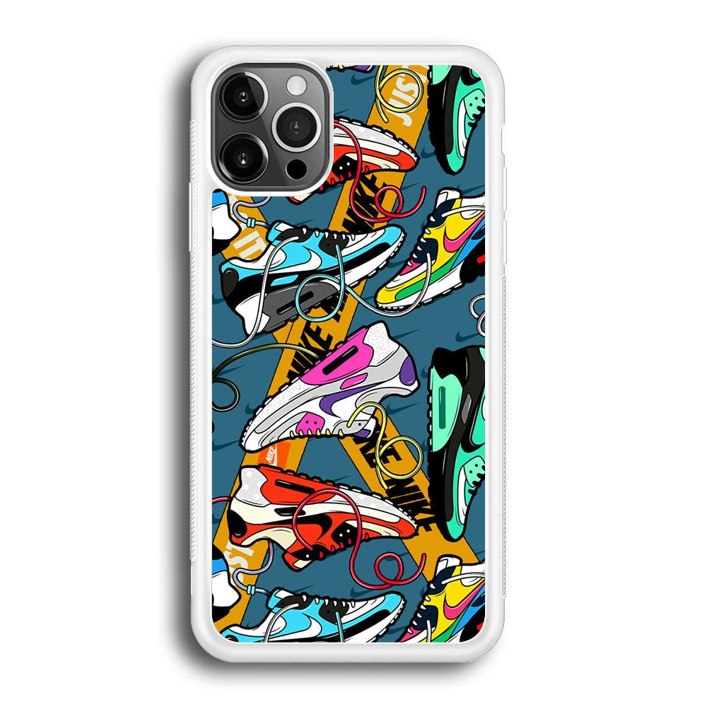 Nike Twister Shoelaces iPhone 12 Pro Case-Oxvistore