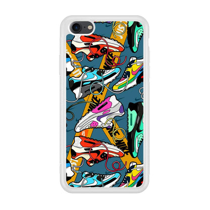 Nike Twister Shoelaces iPhone 8 Case-Oxvistore