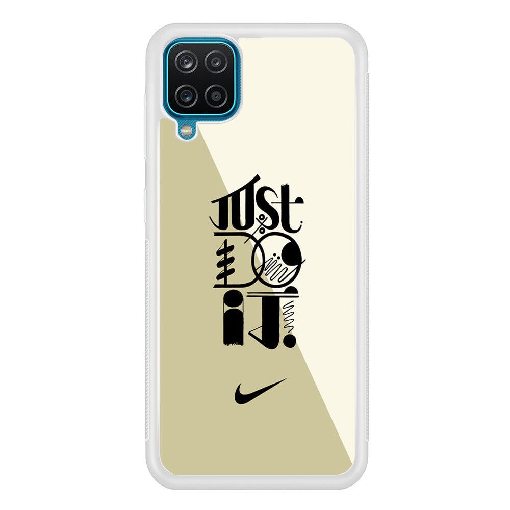 Nike Unifier Watchword Samsung Galaxy A12 Case-Oxvistore