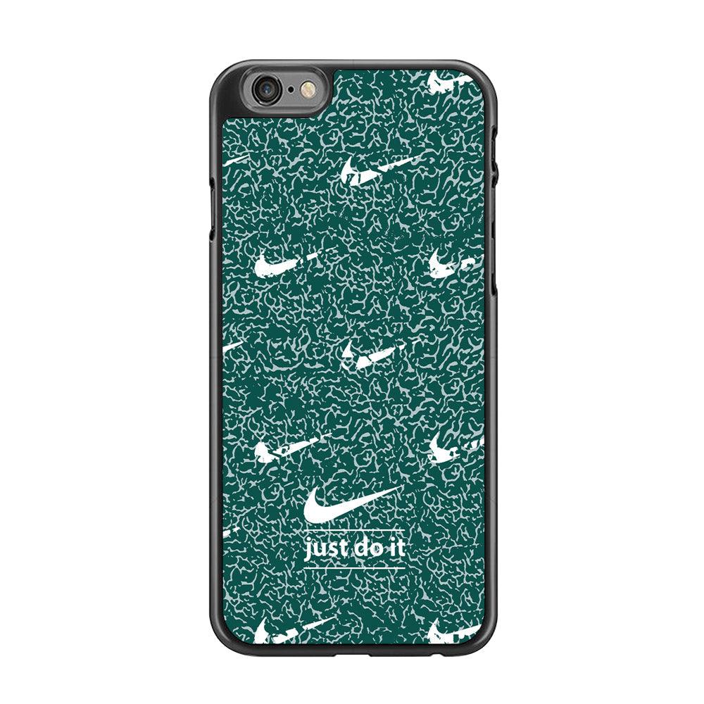 Nike White in Green Patern iPhone 6 Plus | 6s Plus Case-Oxvistore