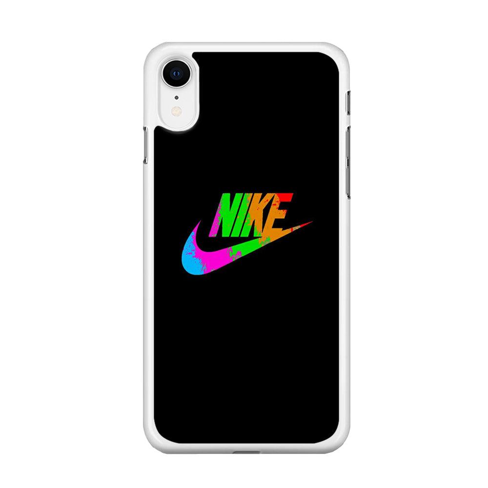 Nike Word Rainbow iPhone XR Case-Oxvistore