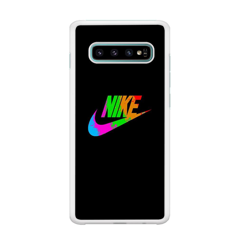 Nike Word Rainbow Samsung Galaxy S10 Case-Oxvistore