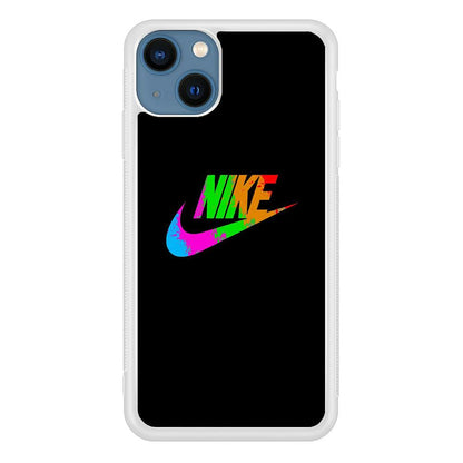 Nike Word Rainbow iPhone 15 Plus Case-Oxvistore