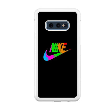 Nike Word Rainbow Samsung Galaxy S10E Case-Oxvistore