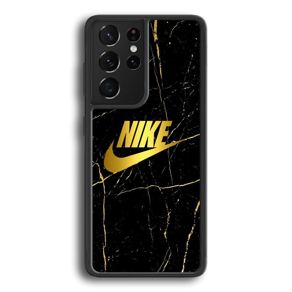 Nike World Jewelry Samsung Galaxy S23 Ultra Case-Rubber Black (2D Case)-Oxvistore
