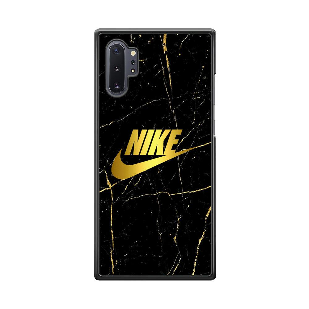 Nike World Jewelry Samsung Galaxy Note 10 Plus Case-Rubber Black (2D Case)-Oxvistore