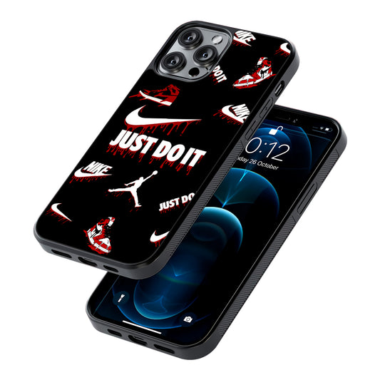 Nike X Air Jordan Black 2D Rubber Phone Case