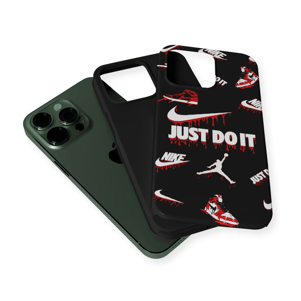 Nike X Air Jordan Black 2 in 1 Tough Phone Case