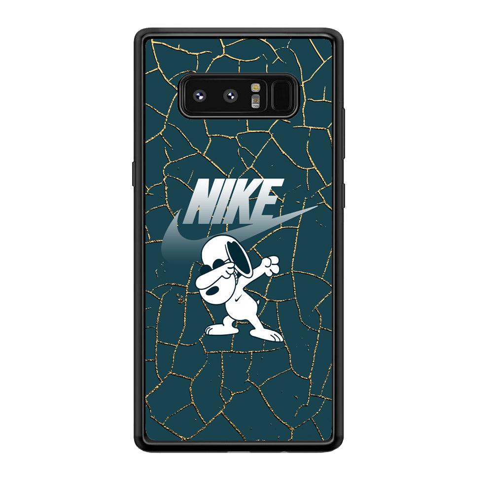 Nike and Snoopy Snoop Dab Samsung Galaxy Note 8 Case-Oxvistore