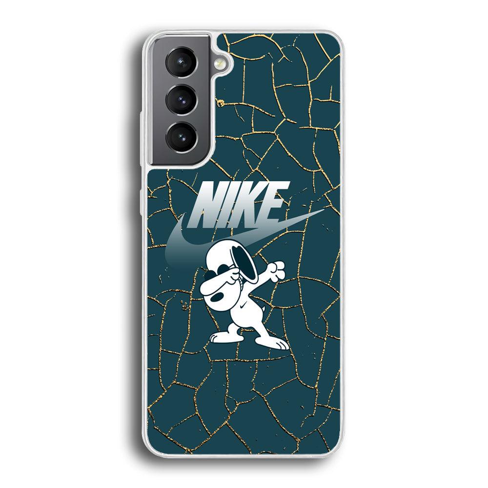 Nike and Snoopy Snoop Dab Samsung Galaxy S21 Plus Case-Oxvistore