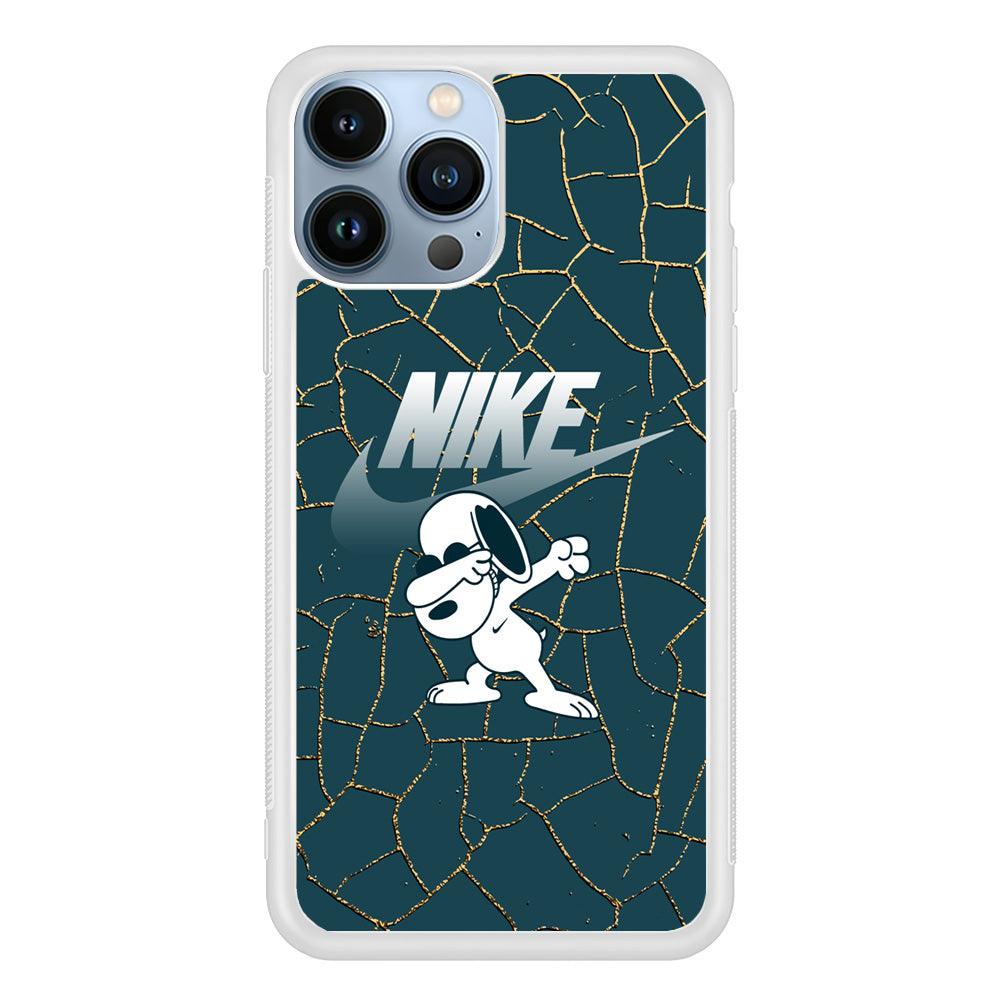 Nike and Snoopy Snoop Dab iPhone 14 Pro Max Case-Oxvistore