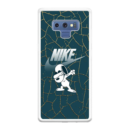 Nike and Snoopy Snoop Dab Samsung Galaxy Note 9 Case-Oxvistore