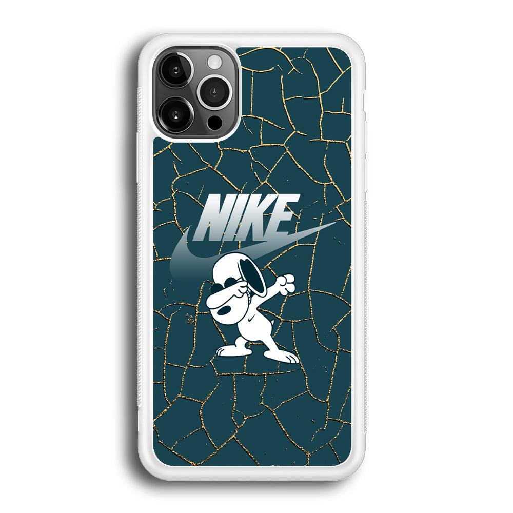 Nike and Snoopy Snoop Dab iPhone 12 Pro Max Case-Oxvistore