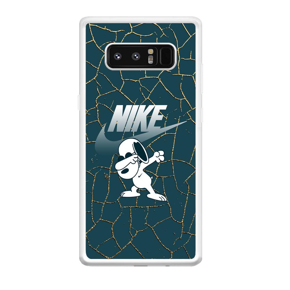 Nike and Snoopy Snoop Dab Samsung Galaxy Note 8 Case-Oxvistore