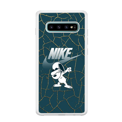 Nike and Snoopy Snoop Dab Samsung Galaxy S10 Plus Case-Oxvistore