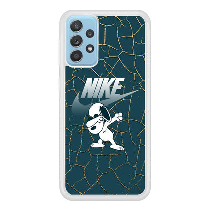 Nike and Snoopy Snoop Dab Samsung Galaxy A72 Case-Oxvistore