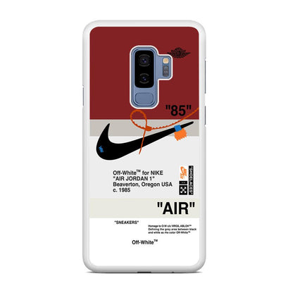 Nike x Air Jordan Off White Template Samsung Galaxy S9 Plus Case-Oxvistore