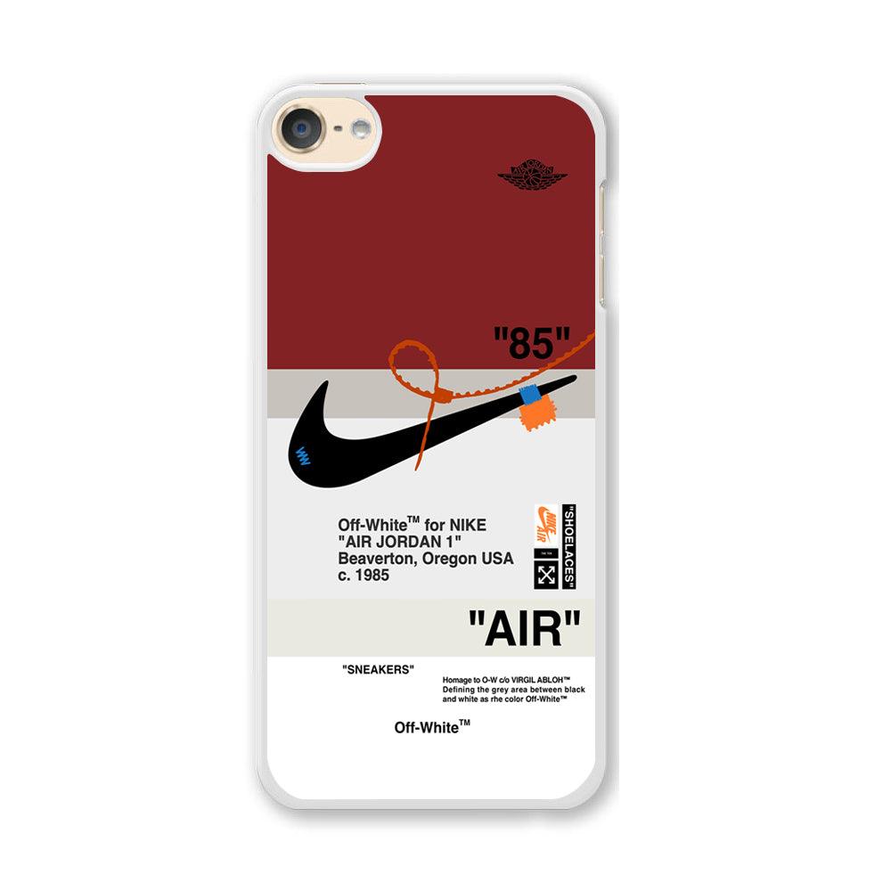 Nike x Air Jordan Off White Template iPod Touch 6 Case-Oxvistore