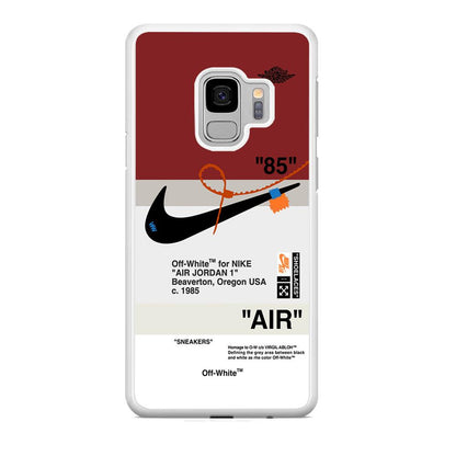 Nike x Air Jordan Off White Template Samsung Galaxy S9 Case-Oxvistore