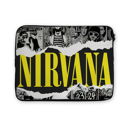 Nirvana Collage Storage Laptop Sleeve Protective Cover