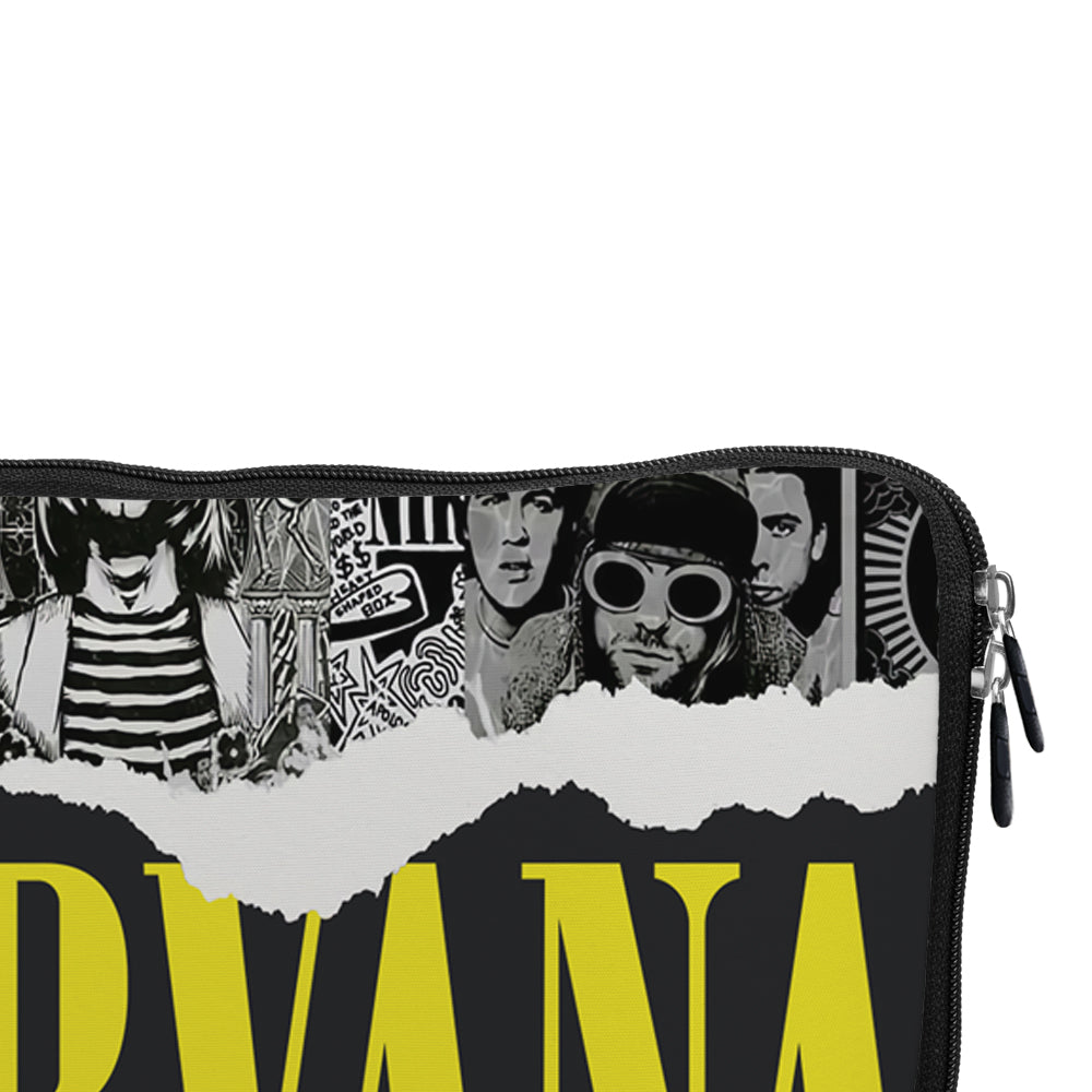 Nirvana Collage Storage Laptop Sleeve Protective Cover